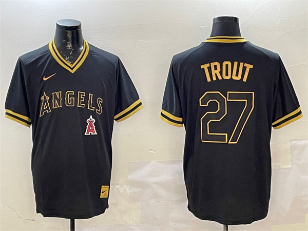 Los Angeles Angels Majestic Jerseys-0097