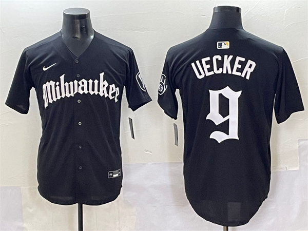 Milwaukee Brewers Majestic Jersey-0123