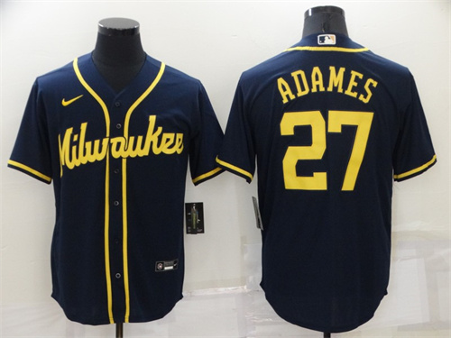 Milwaukee Brewers Majestic Jersey-014