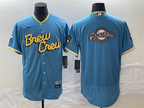 Milwaukee Brewers Flexbase jerseys-0019