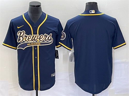 Milwaukee Brewers Majestic Jersey-030