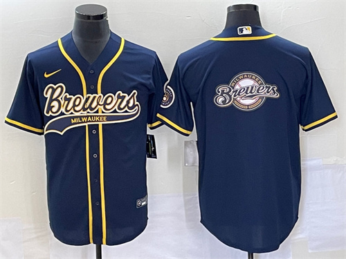 Milwaukee Brewers Majestic Jersey-031