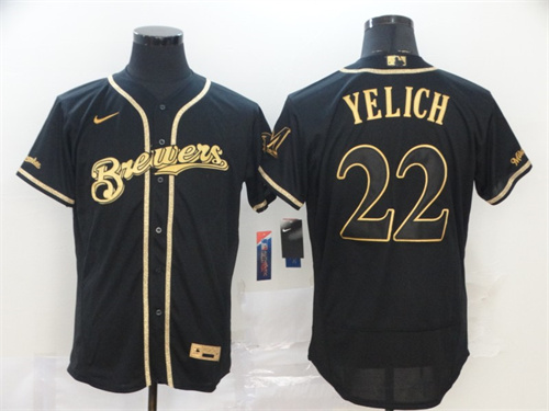 Milwaukee Brewers Flexbase jerseys-0004