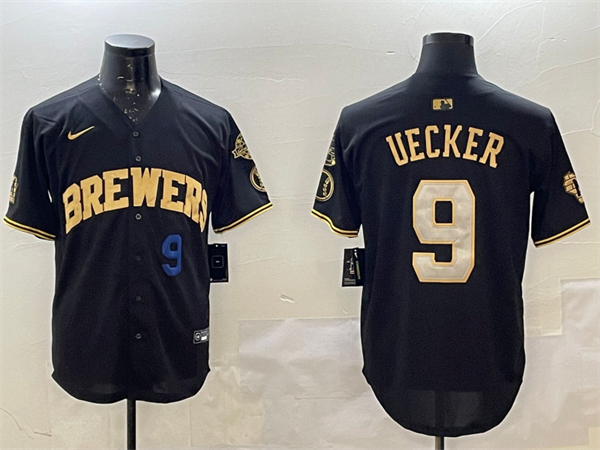 Milwaukee Brewers Majestic Jersey-0049
