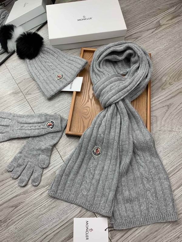 Moncler Hat and scarvf(AAA)-0132