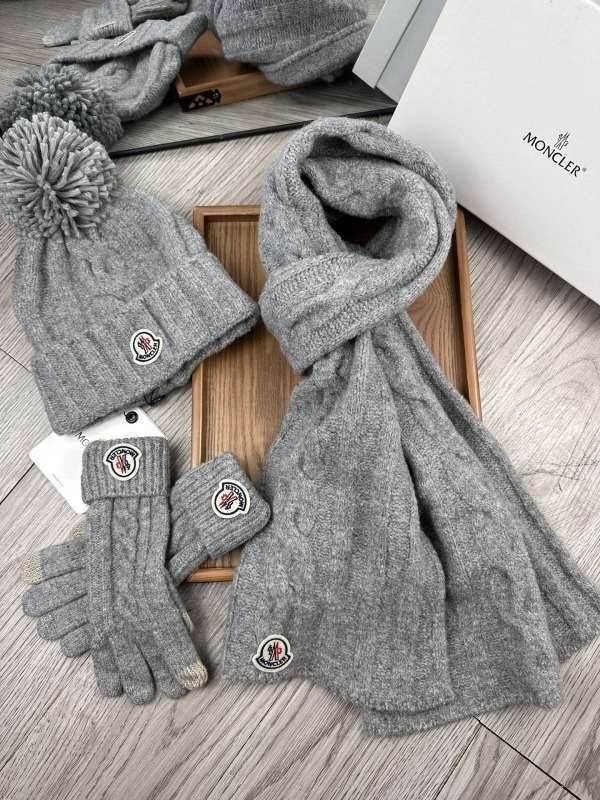 Moncler Hat and scarvf(AAA)-0141