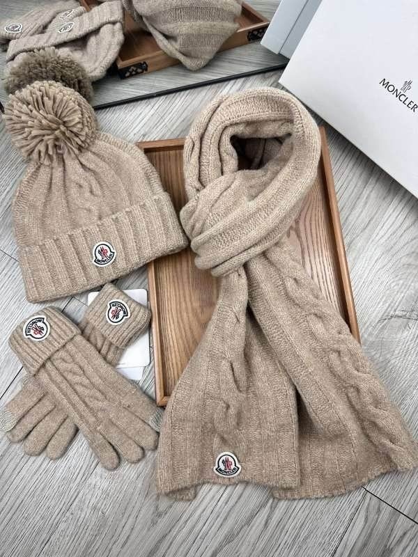 Moncler Hat and scarvf(AAA)-0145