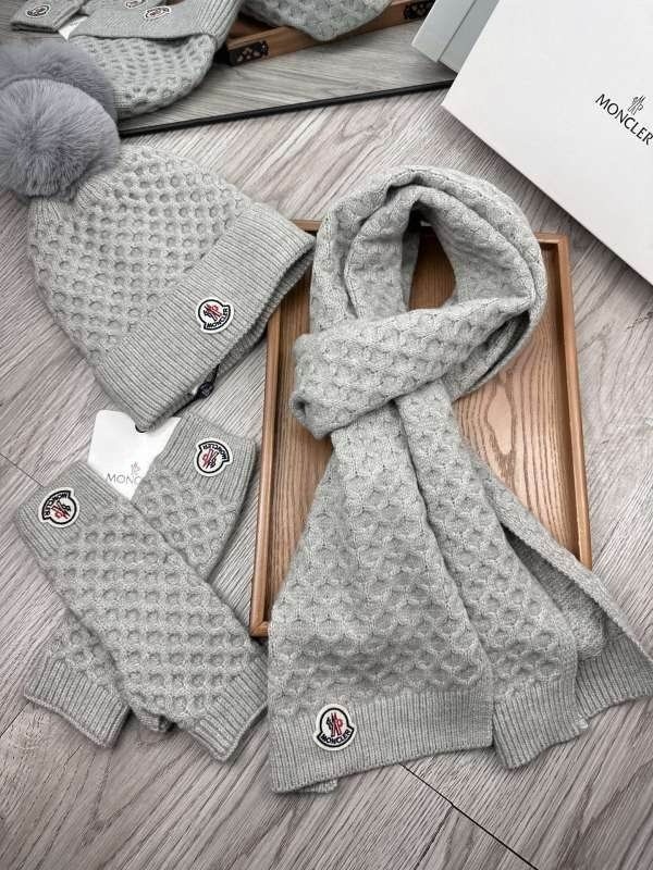 Moncler Hat and scarvf(AAA)-0155