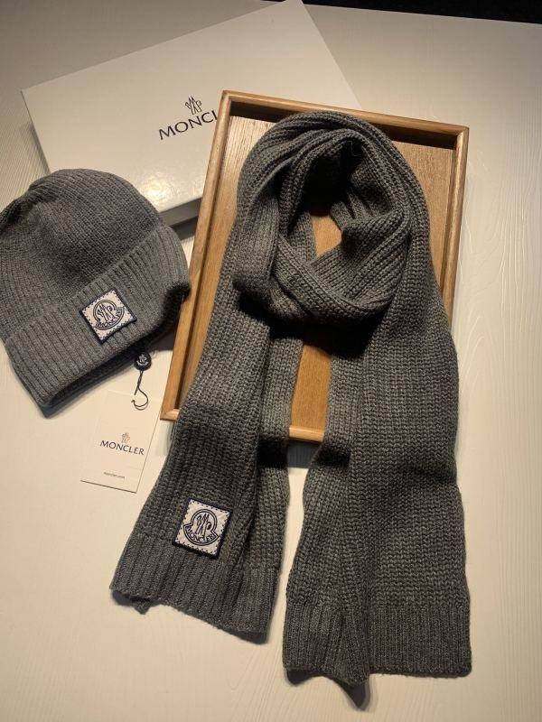 Moncler Hat and scarvf(AAA)-0233