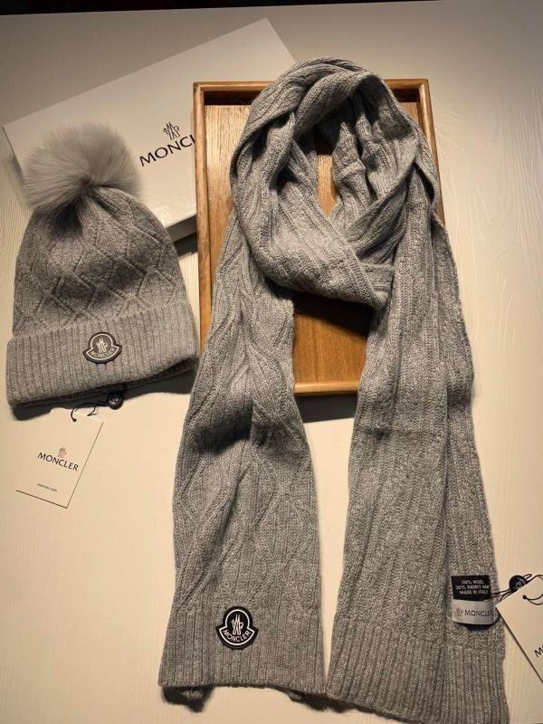 Moncler Hat and scarvf(AAA)-0299