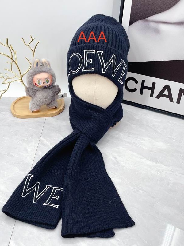 Loewe Hat and scarvf(AAA)-0048