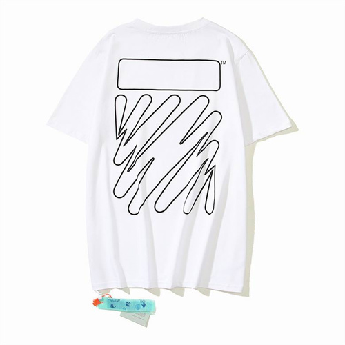Off White Round neck T-shirt-M-0110