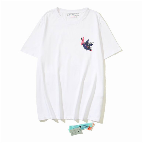 Off White Round neck T-shirt-M-0129