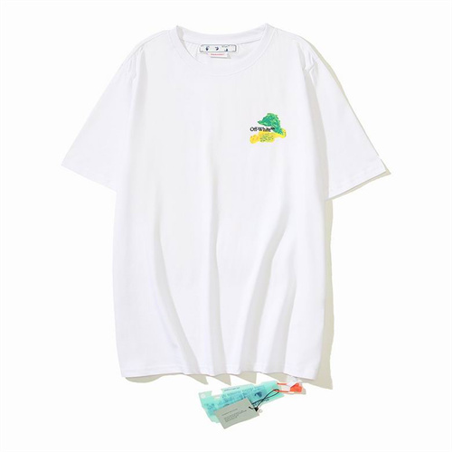 Off White Round neck T-shirt-M-0141