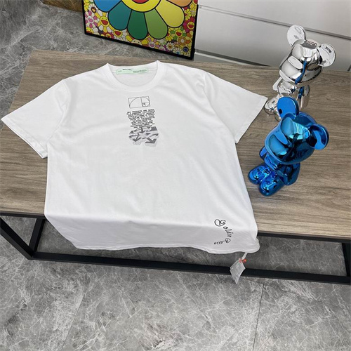 Off White Round neck T-shirt-M-0179