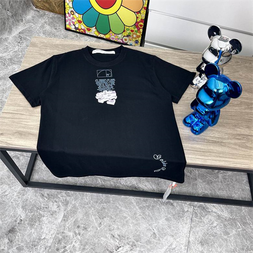 Off White Round neck T-shirt-M-0181