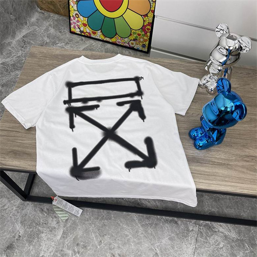 Off White Round neck T-shirt-M-0188