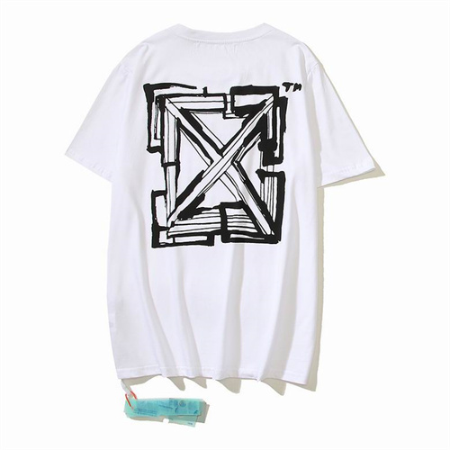 Off White Round neck T-shirt-M-0027