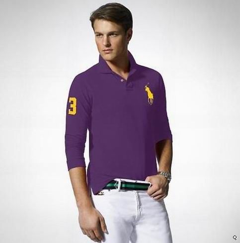 Polo t-shirt(Long)-M-28