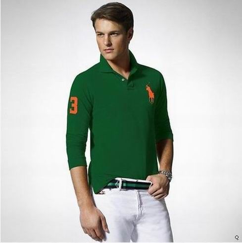Polo t-shirt(Long)-M-32