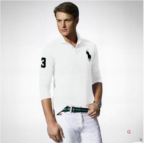 Polo t-shirt(Long)-M-38