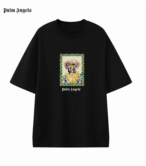 Palm Angels Round neck T-shirt-018