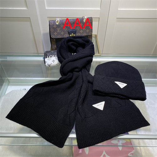 Prada Hat and scarvf(AAA)-045
