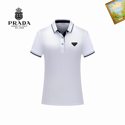 Prada Lapel T-shirts-M-034