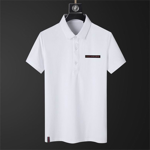 Prada Lapel T-shirts-M-011