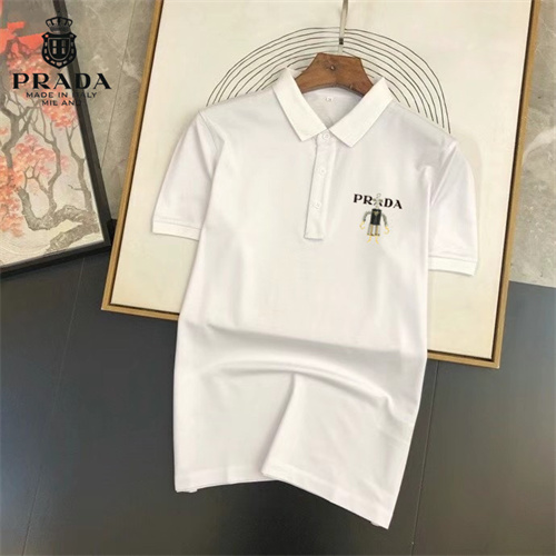 Prada Lapel T-shirts-M-004