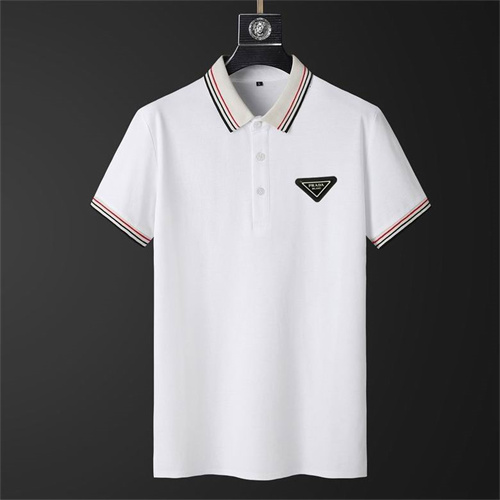Prada Lapel T-shirts-M-008
