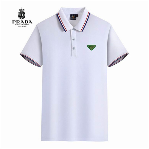 Prada Lapel T-shirts-M-085