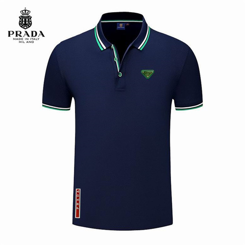 Prada Lapel T-shirts-M-053