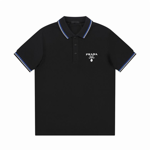 Prada Lapel T-shirts-M-099