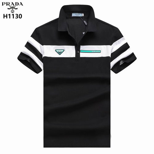Prada Lapel T-shirts-M-116