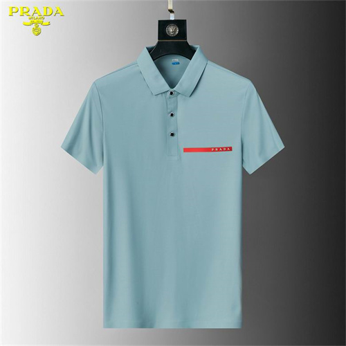 Prada Lapel T-shirts-M-124