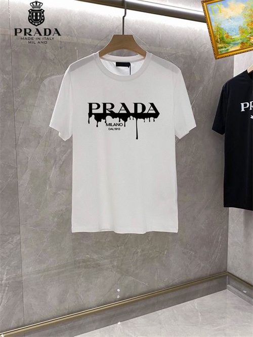 Prada Round neck T-shirt-M-142