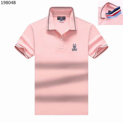 Psycho Bunny Lapel T-shirts-M-039