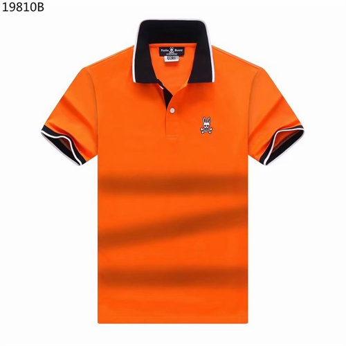 Psycho Bunny Lapel T-shirts-M-046