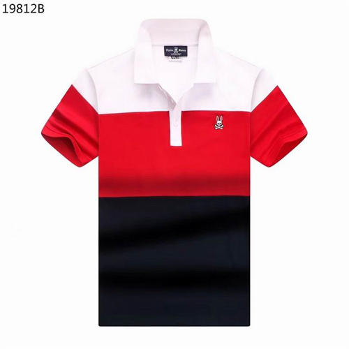 Psycho Bunny Lapel T-shirts-M-058