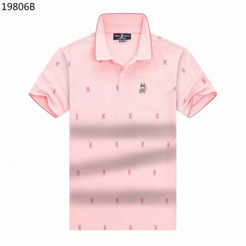 Psycho Bunny Lapel T-shirts-M-071