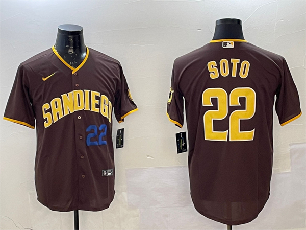 San Diego Padres Majestic Jerseys-0617