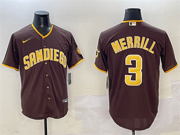 San Diego Padres Majestic Jerseys-0681