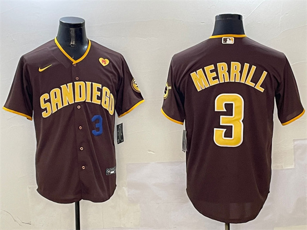 San Diego Padres Majestic Jerseys-0693