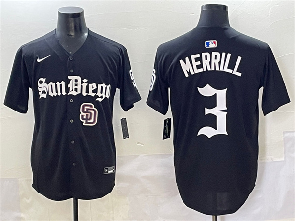 San Diego Padres Majestic Jerseys-0960