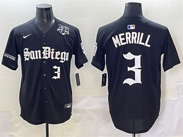 San Diego Padres Majestic Jerseys-0963