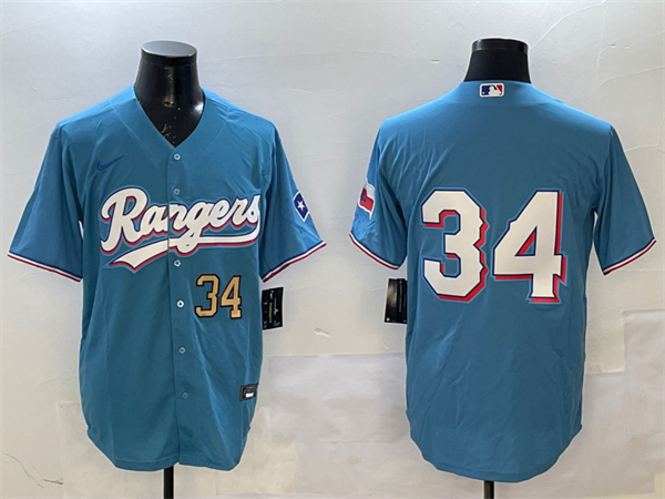 Texas Rangers Majestic Jerseys-0154