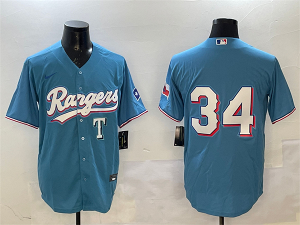Texas Rangers Majestic Jerseys-0156