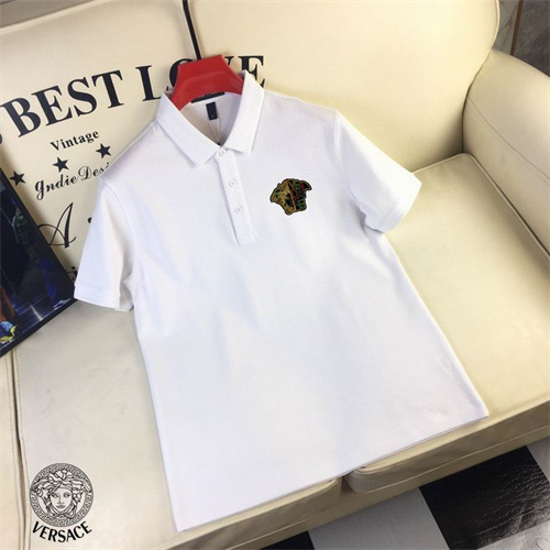 Versace Lapel T-shirts-M-015