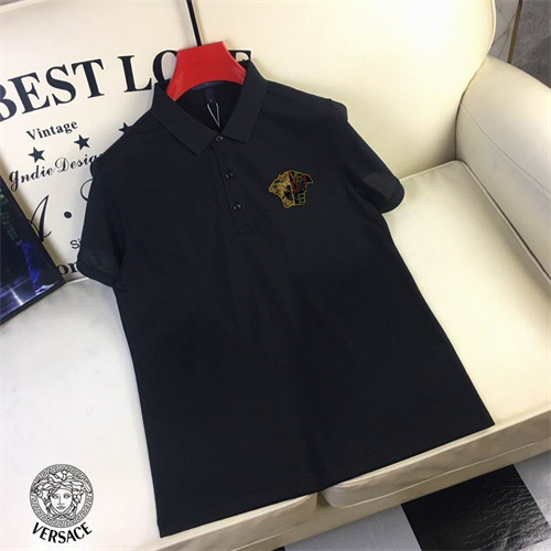 Versace Lapel T-shirts-M-016